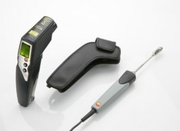 Комплект testo 830-T4 (инфракрасный термометр и поверхностный зонд с подпружиненной термопарой)