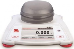 Лабораторные электронные весы OHAUS STX422+гиря