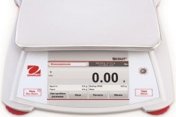 Лабораторные электронные весы OHAUS STX621+гиря