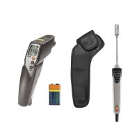 Комплект testo 830-T4 (инфракрасный термометр и поверхностный зонд с подпружиненной термопарой)