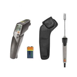 Комплект testo 830-T4 (инфракрасный термометр и поверхностный зонд с подпружиненной термопарой)
