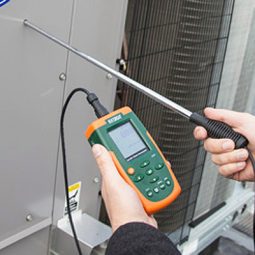 Термоанемометр с нитью накала/измеритель расхода воздуха Extech AN500