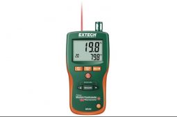Extech MO295 — Бесштифтовый прибор для измерения влажности, влагосодержания + инфракрасный термометр