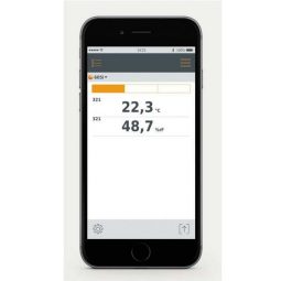 Testo 605i смарт-зонд — термогигрометр с Bluetooth, управляемый со смартфона/планшета