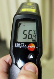 Testo 830-T2 термометр инфракрасный (комплект)
