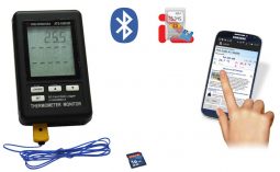 АТЕ-9380BT Измеритель-регистратор температуры АТЕ-9380 с Bluetooth интерфейсом