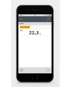 Testo 905i смарт-зонд  (термометр с Bluetooth, управляемый со смартфона/планшета)