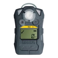 ALTAIR 2X H₂S-LC газоанализатор, пороги тревог: 5, 10, 10, 1.6 ppm, фосф. корпус