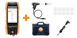 Комплект testo 300 Longlife — Анализатор дымовых газов (O2, СО с H2-компенсацией  до 8 000 ppm, NO)