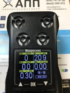 Микросенс газоанализатор (СH4, CO2, O2, CO, H2S)
