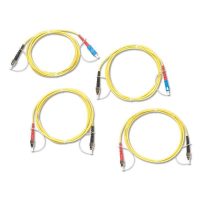 Комплект одномодовых тестовых эталонных кабелей Fluke Networks SRC-9-SCFC-KIT (2 м) для тестирования оптоволоконных кабелей FC (2 SC/FC, 2 FC/FC)
