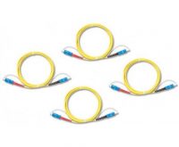 Набор одномодовых эталонных тестовых шнуров Fluke Networks SRC-9-SCSC-KIT (2 м) для тестирования волоконных кабелей с заделкой SC (4 SC/SC)