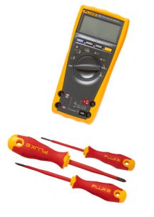Комплект Fluke IB179L-EGFID — мультиметр Fluke 179 с набором отвёрток